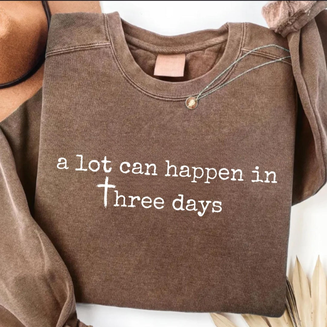 A lot can happen in three days (Transfer)