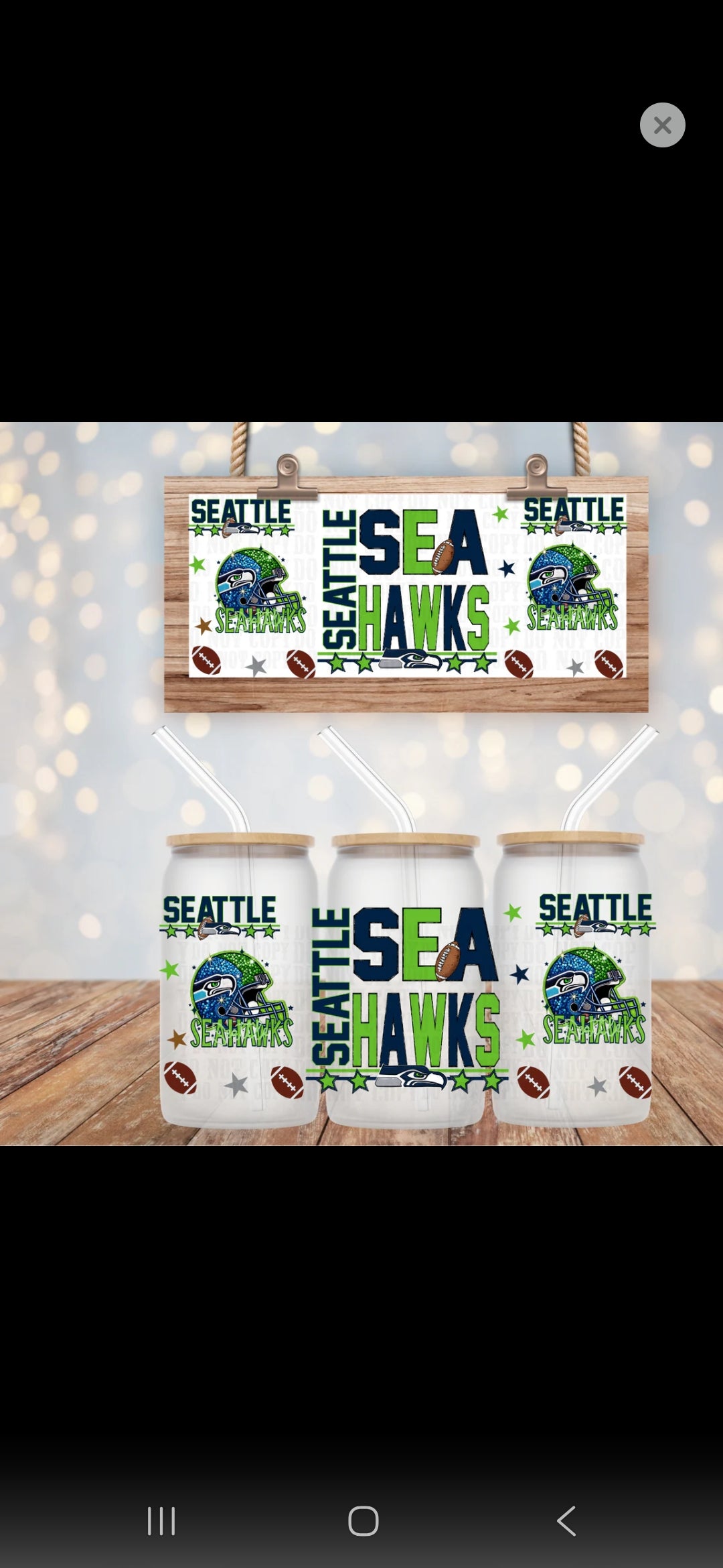 Seahawks (Cup Wrap)