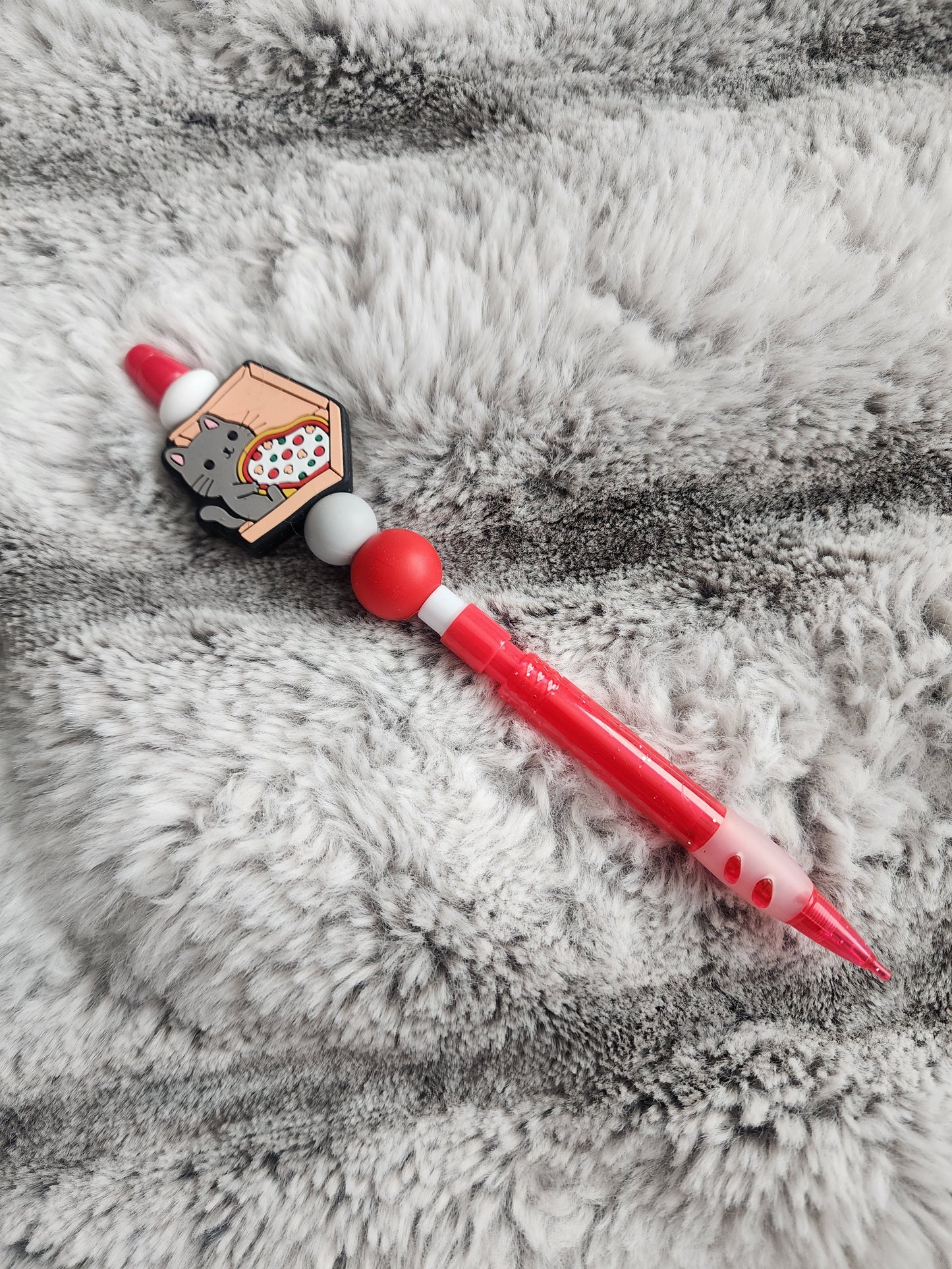 Beaded Pizza Mechanical Pencil