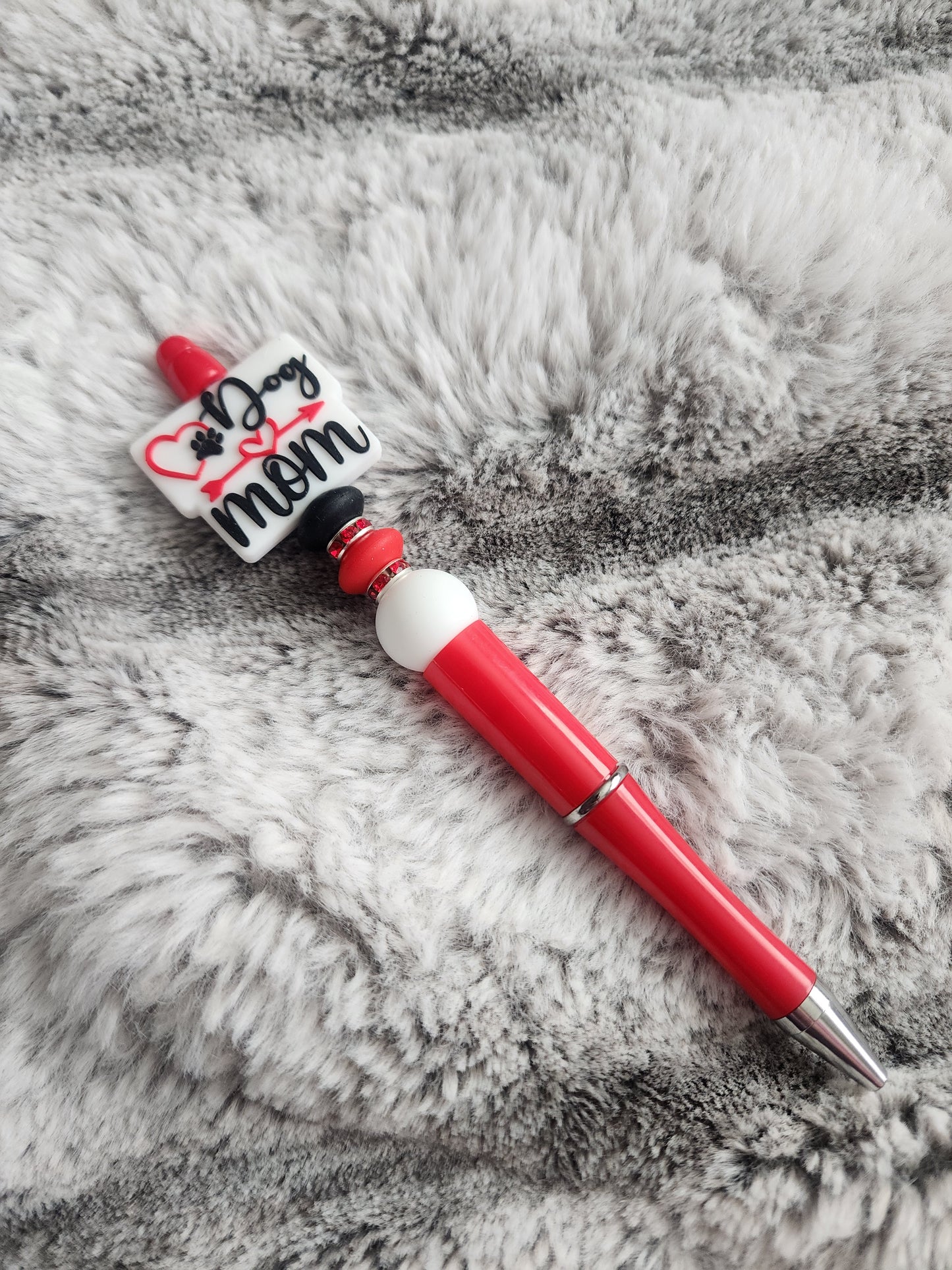 Beaded Dog Mom Pen