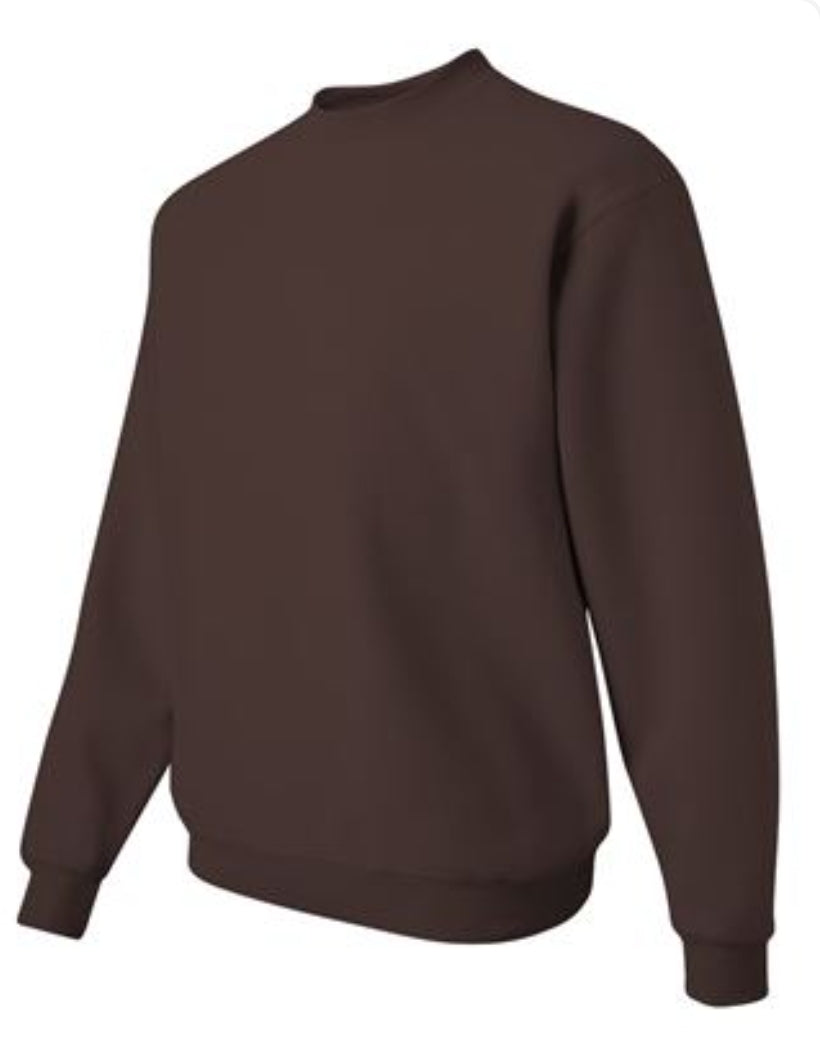 Espresso Brown Crewneck