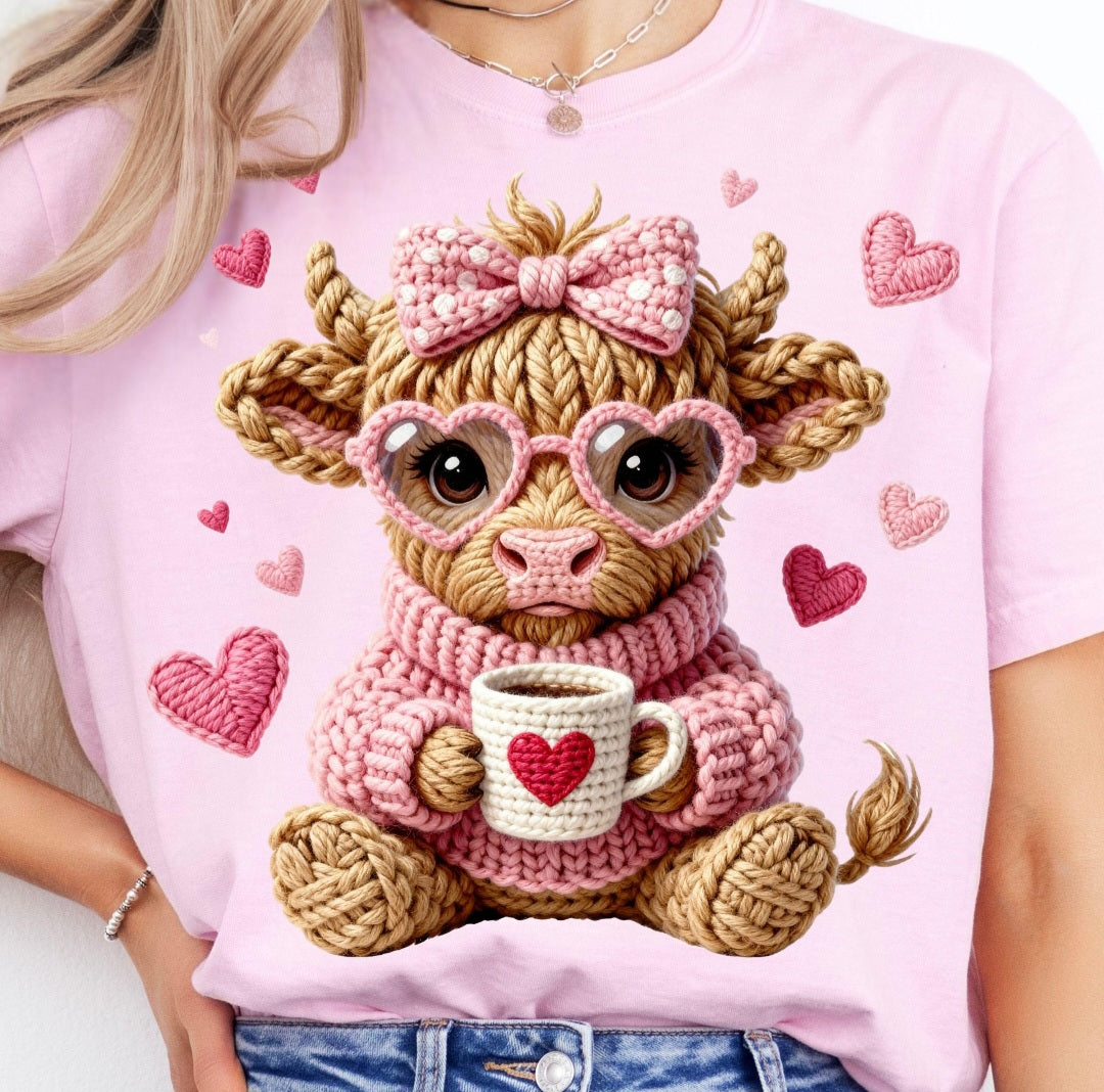Valentine’s Day Cow(Transfer)