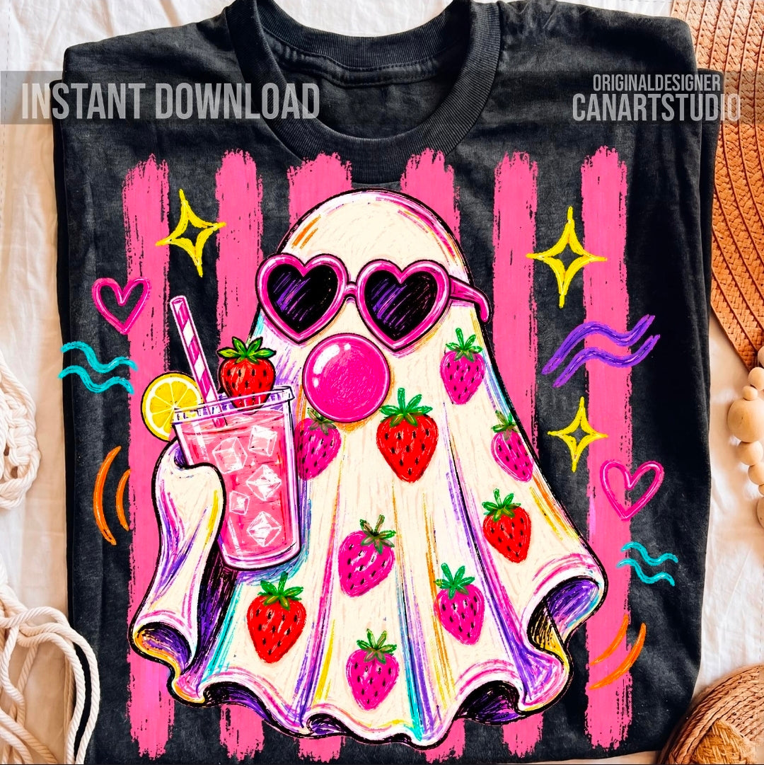 Strawberry Ghost (Transfer)