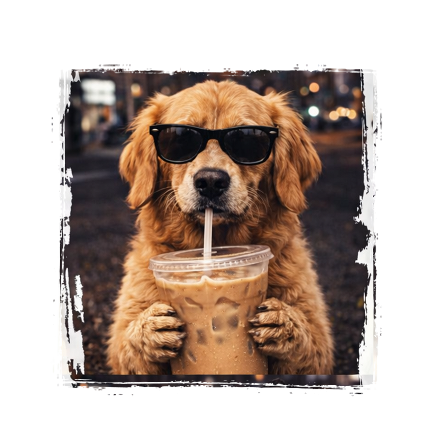 Golden Iced Coffee (Transfer)