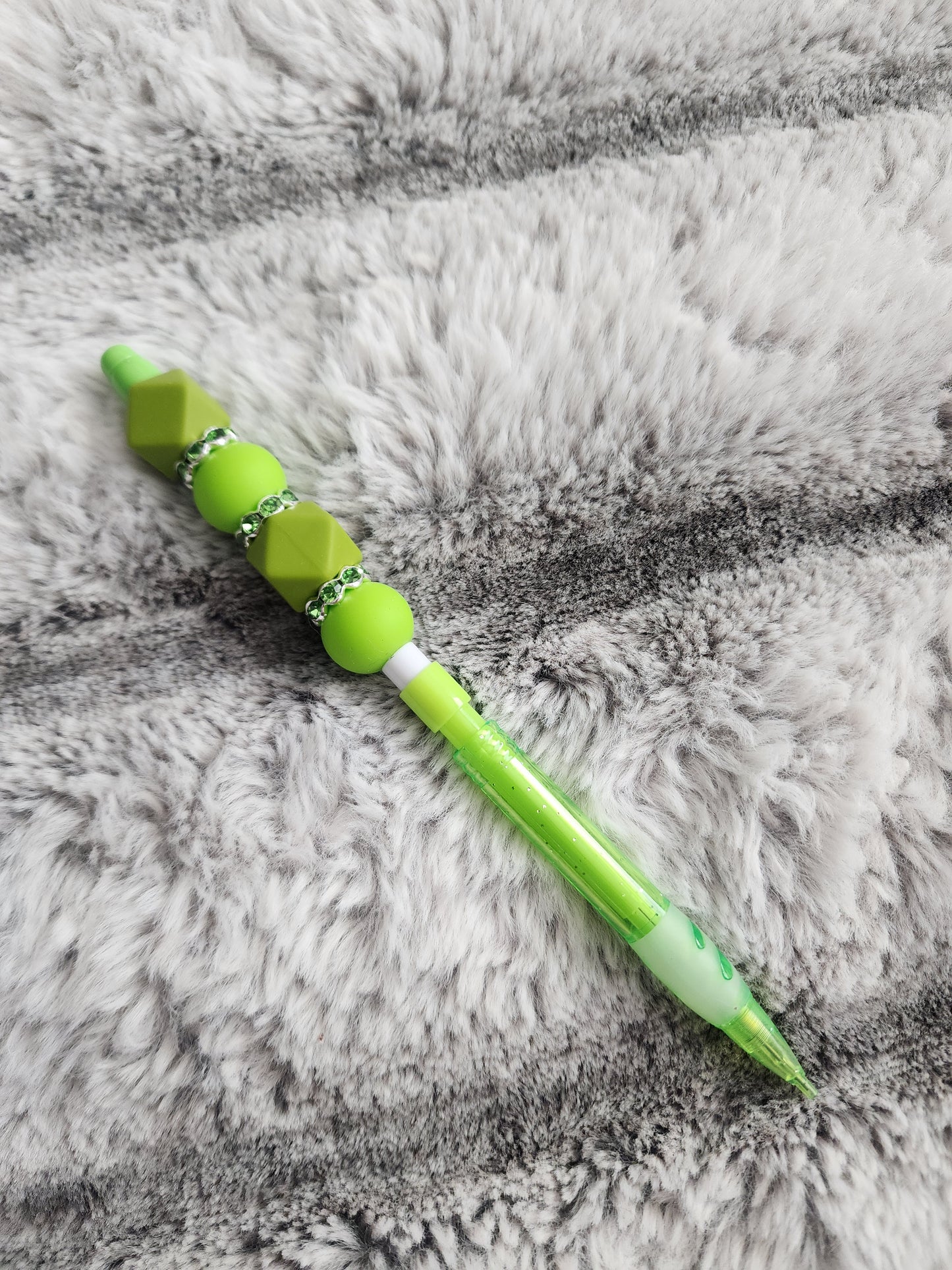 Beaded Green Mechanical Pencil