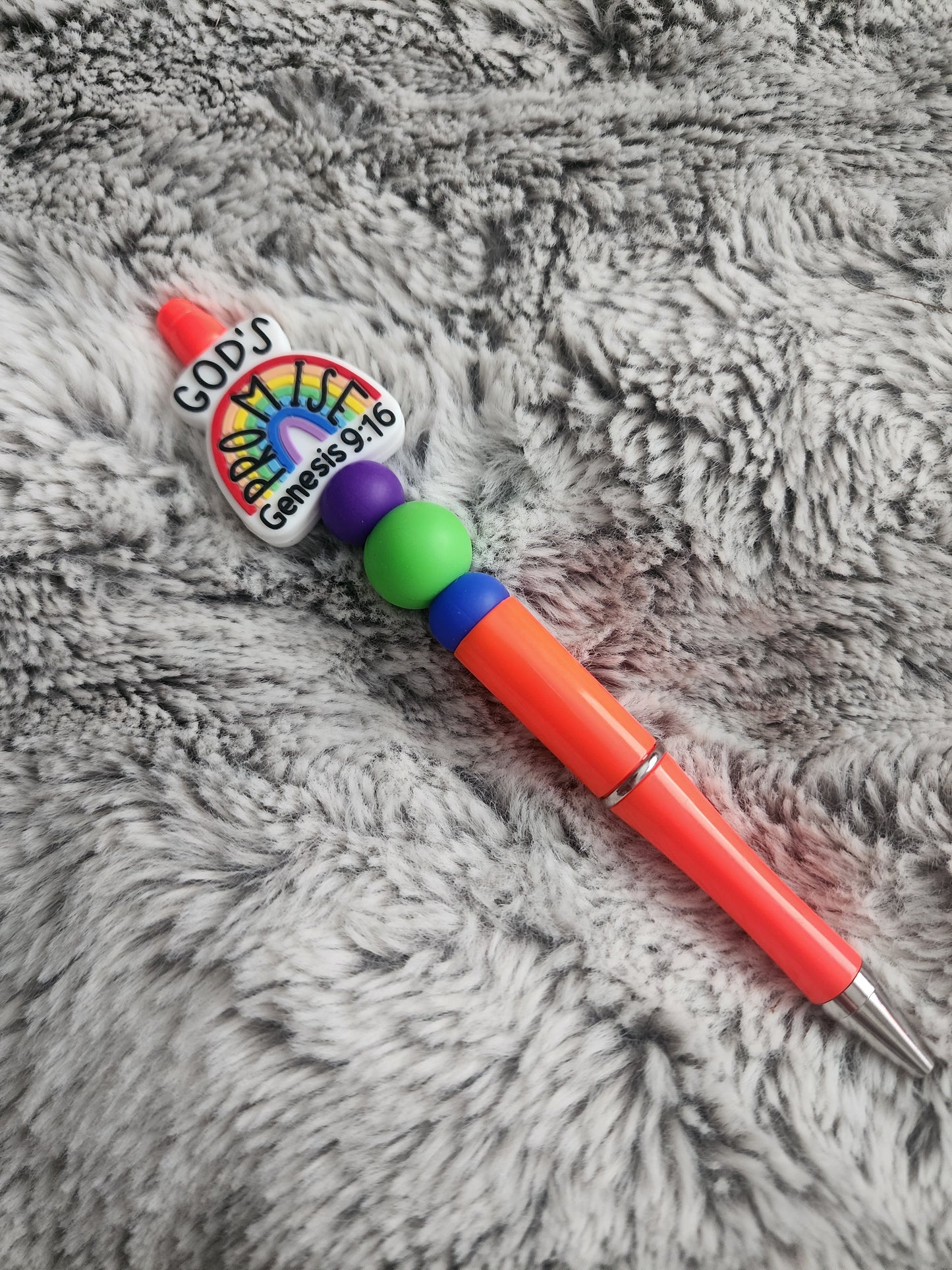 Beaded faith Pen