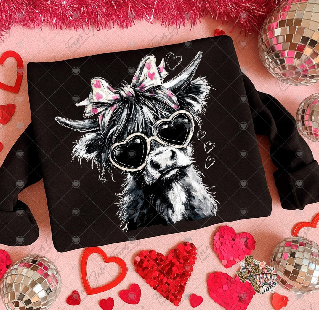 Highland V-day Cow (Transfer)