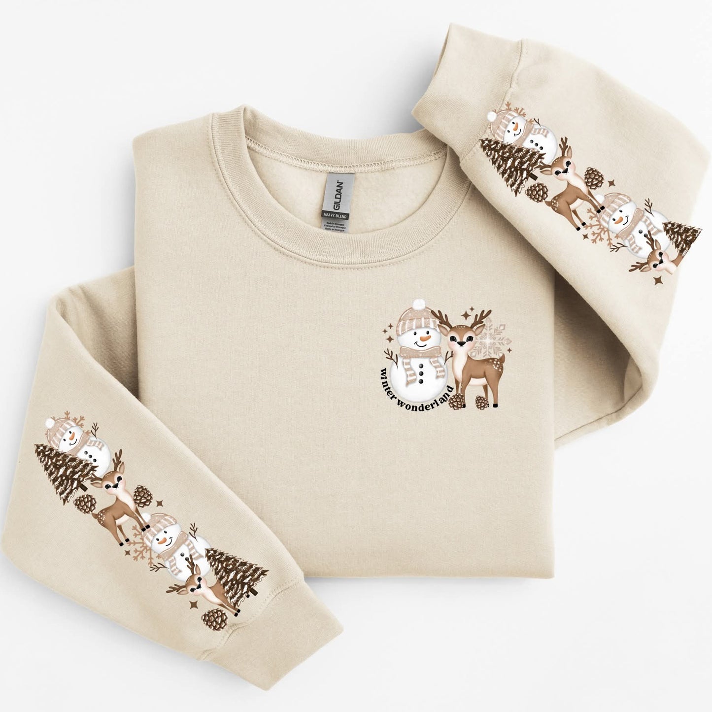 Winter Wonderland with sleeves(transfer)