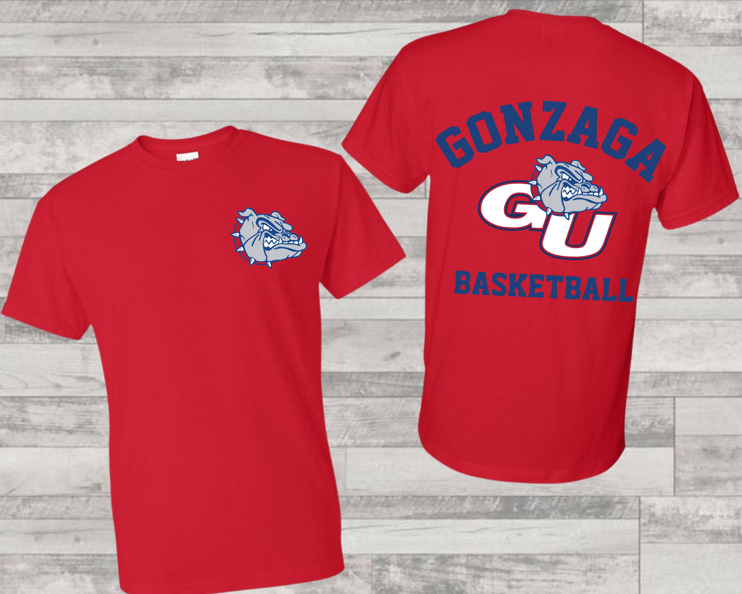 Gonzaga Bulldog Tees