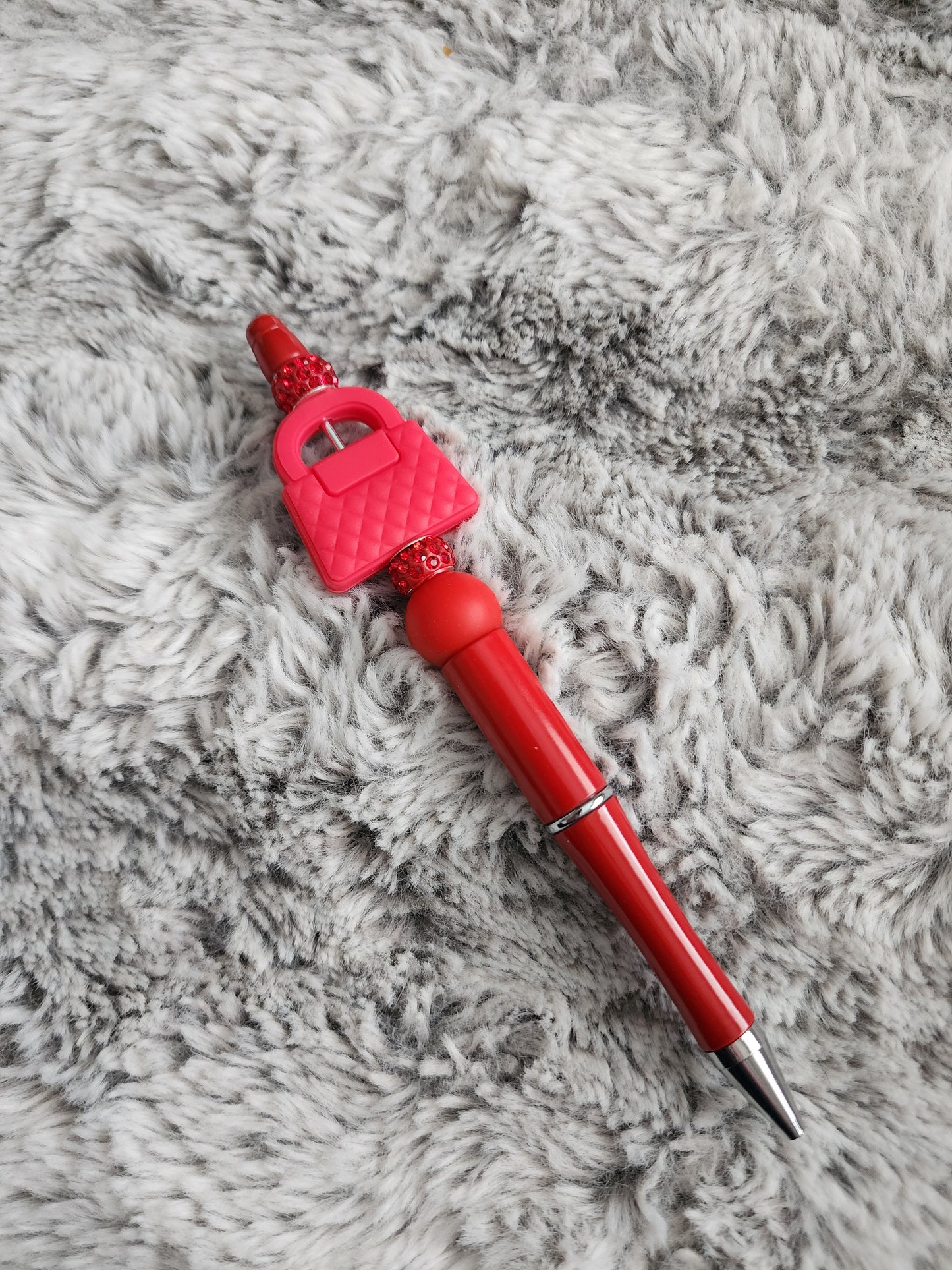 Beaded Purse Pen