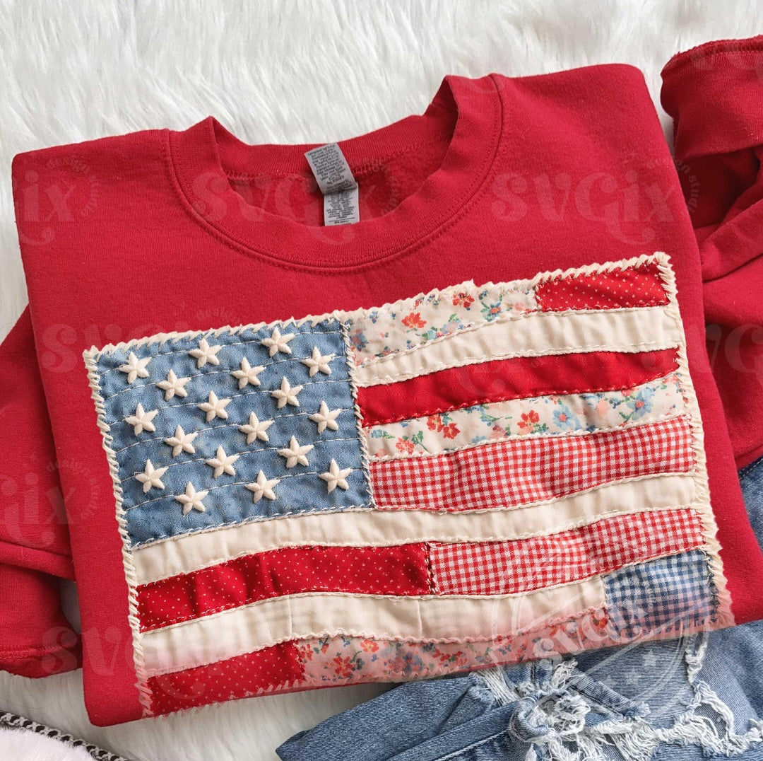 American Flag (Transfer)