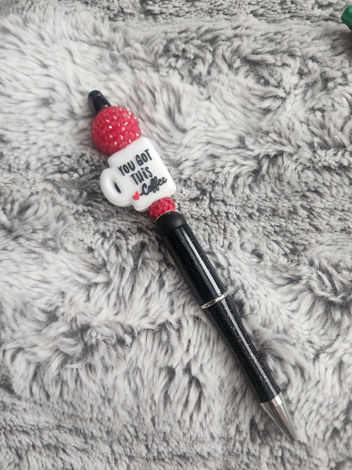 Beaded Coffee Pen