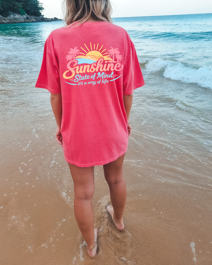 Sunshine State of Mind Signature Logo Tee's