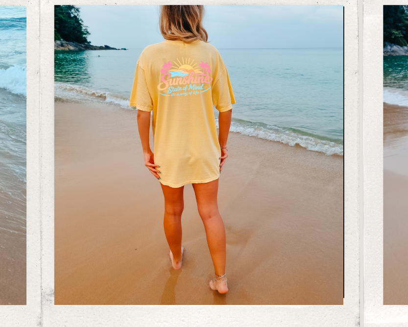 Sunshine State of Mind Signature Logo Tee's