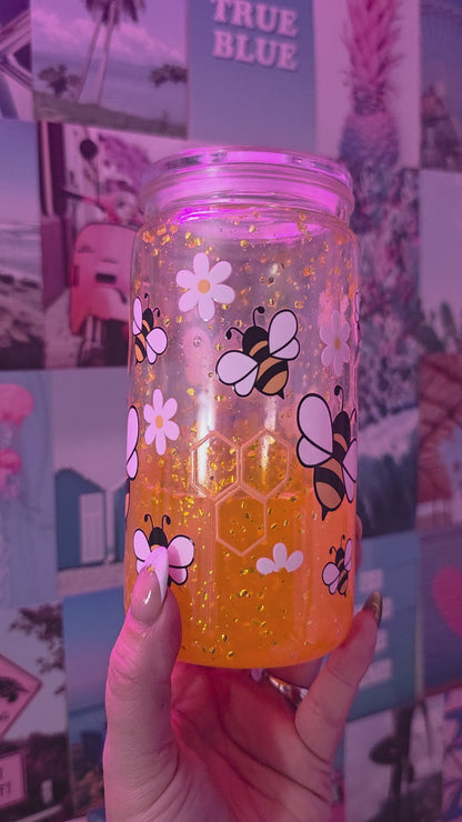 Pre-made 16 oz Bumblebee cup