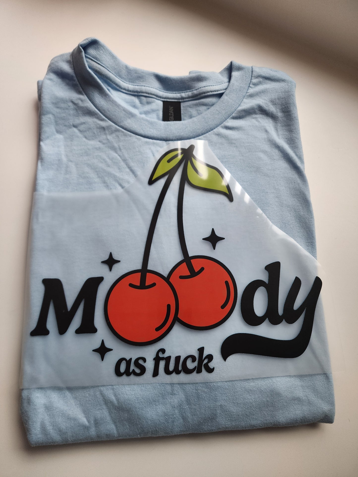 Moody as F (DTF) Transfer