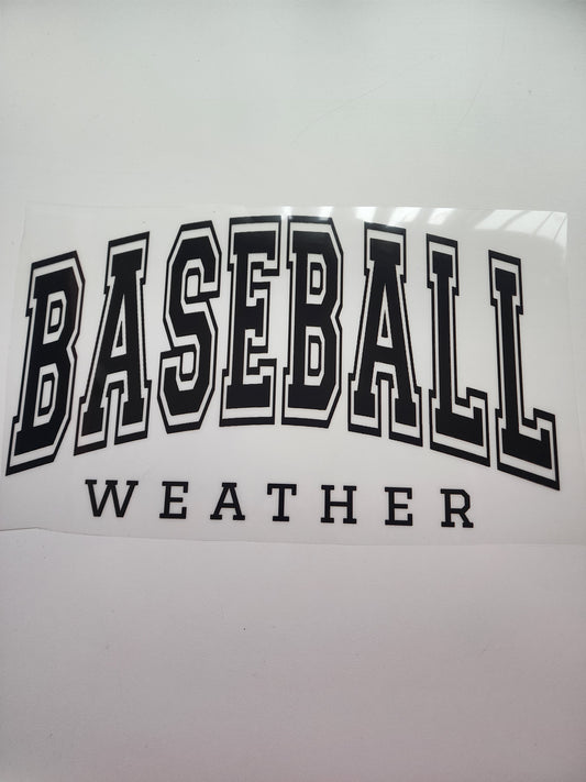 Baseball Weather (DTF) Transfer
