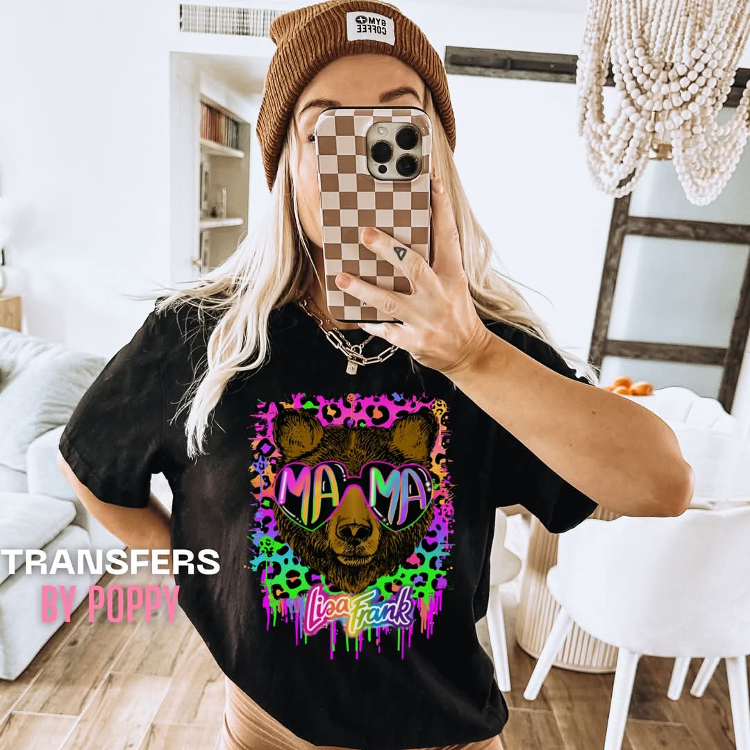 Mama lisa frank(DTF) Transfer