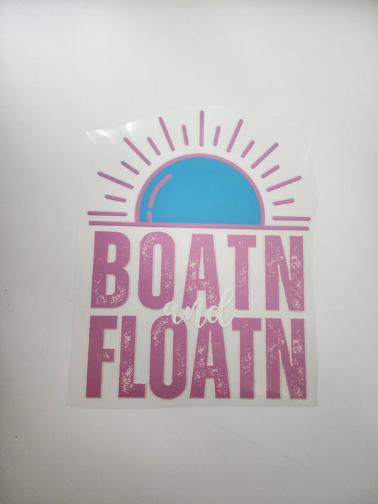 Boatin & Floatin (DTF) Transfer