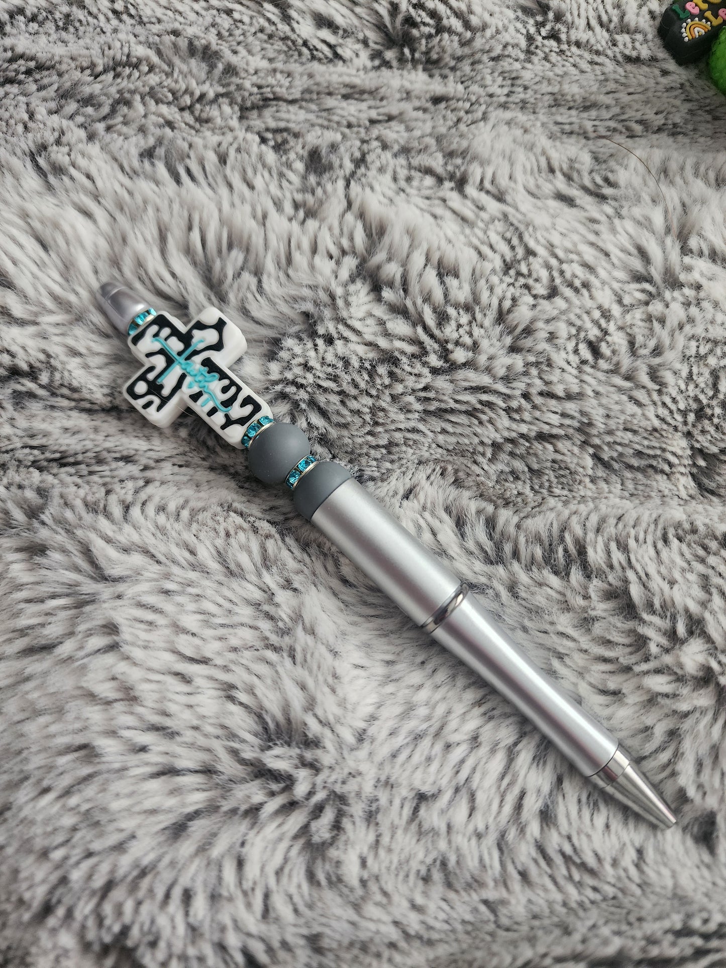 Beaded Faith Pen
