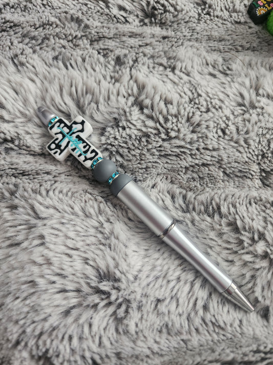 Beaded Faith Pen