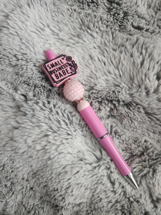 Beaded Small Business Pen