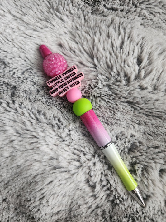 Beaded Twinkle Pen
