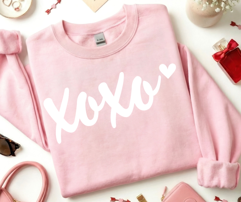 XoXo heart white (Transfer)