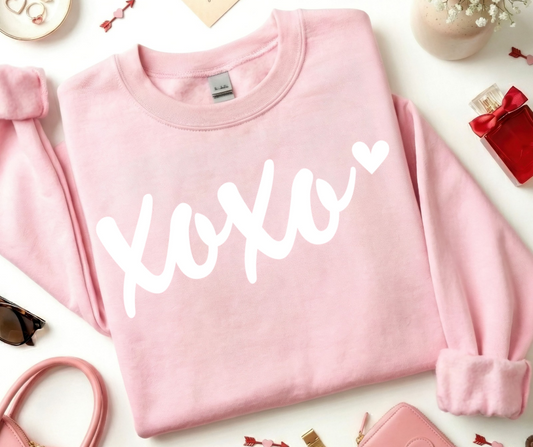 XoXo heart white (Transfer)