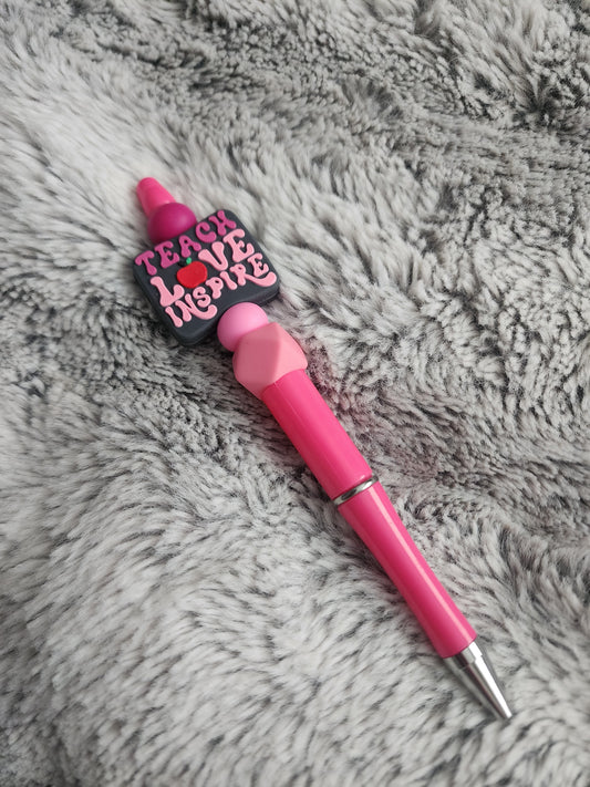 Beaded Teacher Pen