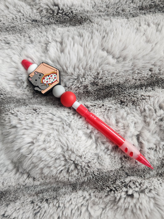 Beaded Pizza Mechanical Pencil