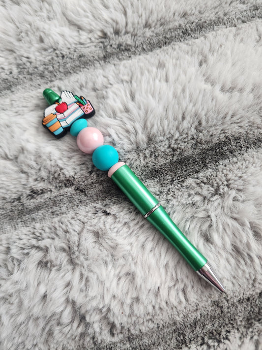Beaded books and Coffee pen