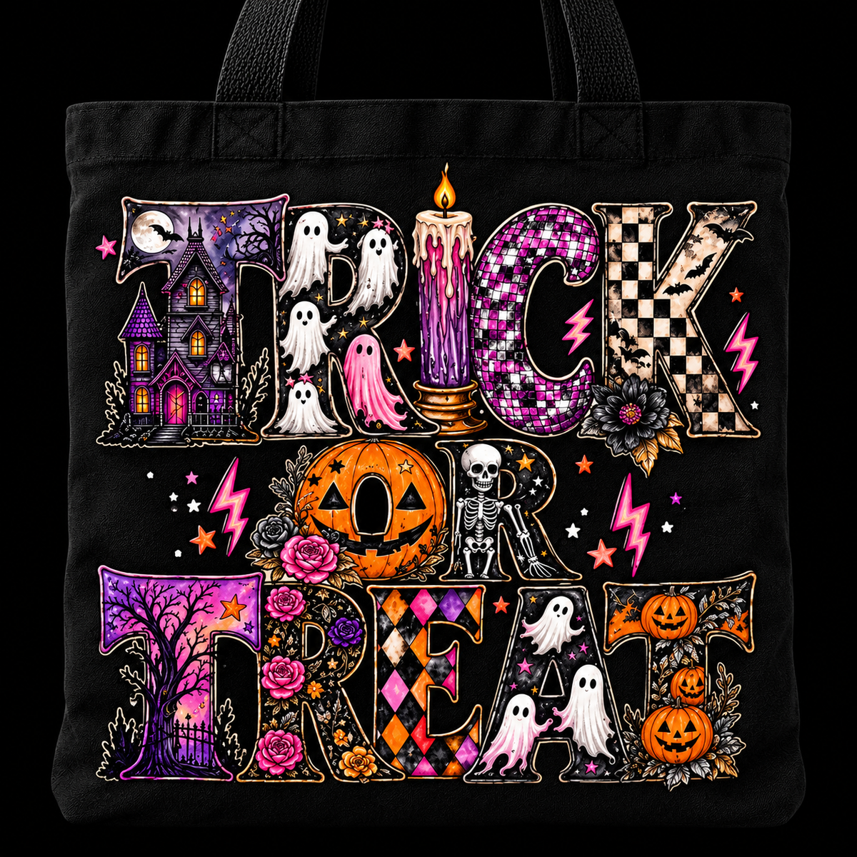 TRICK-OR-TOTE | TRICK-OR-TREAT Statement Bag