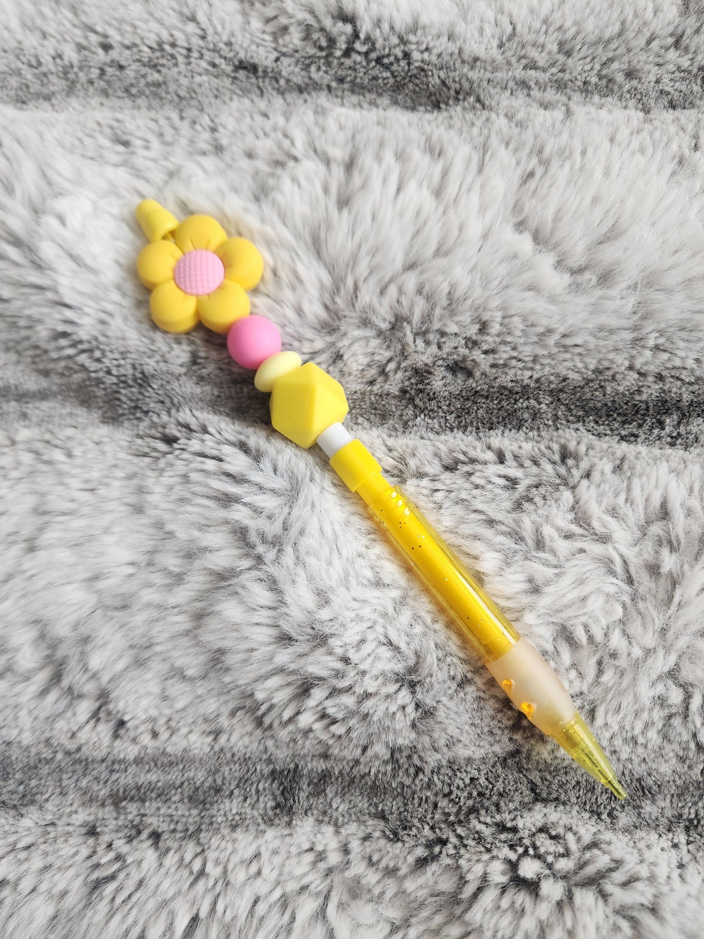 Beaded Flower Mechanical Pencil