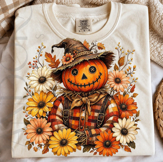 The Golden Days | Pumpkin Scarecrow