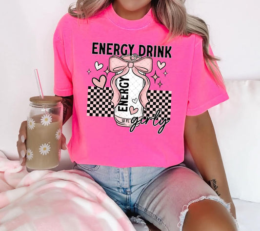 Energy Drink Girly (DTF) Transfer