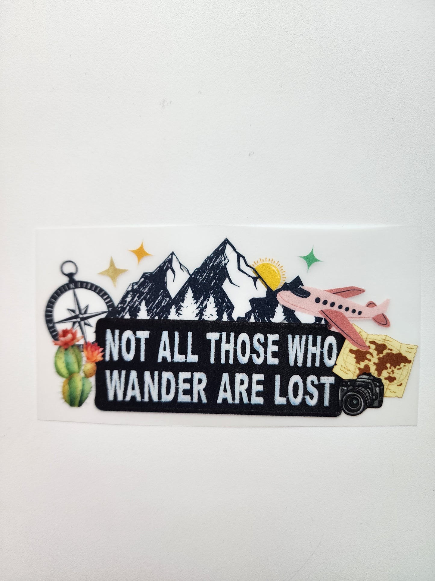 Not all who wander are lost