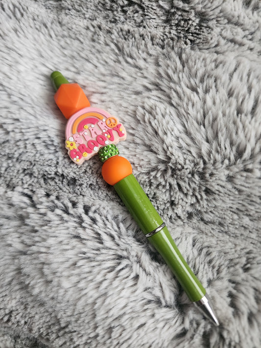 Beaded Groovy Pen