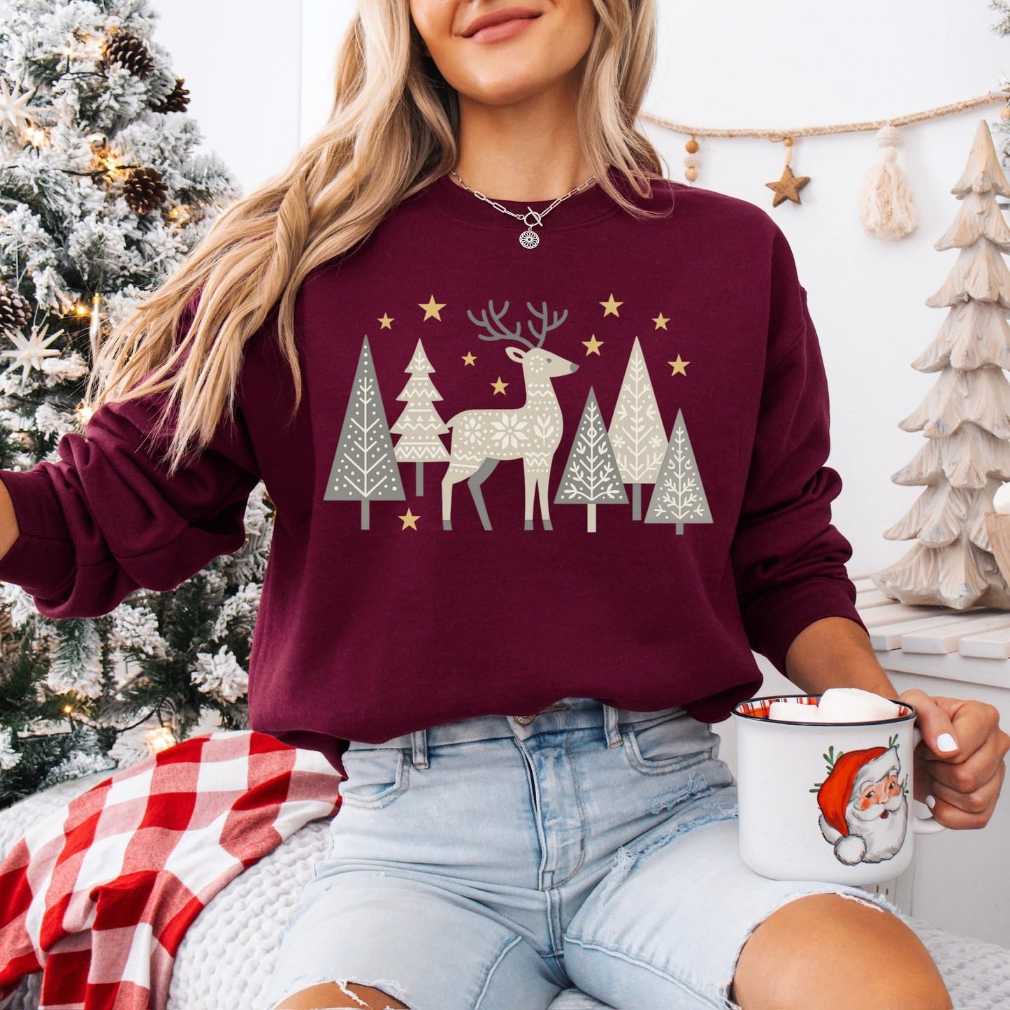 Deer + Trees (Transfer)