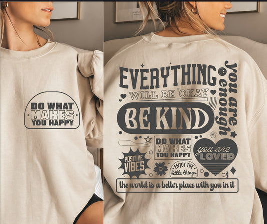 KINDNESS (Transfer)(Front and back)
