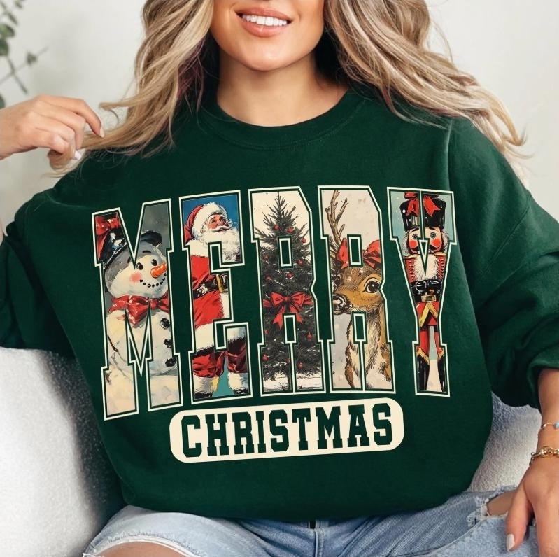 Bold Merry Christmas(Transfer)