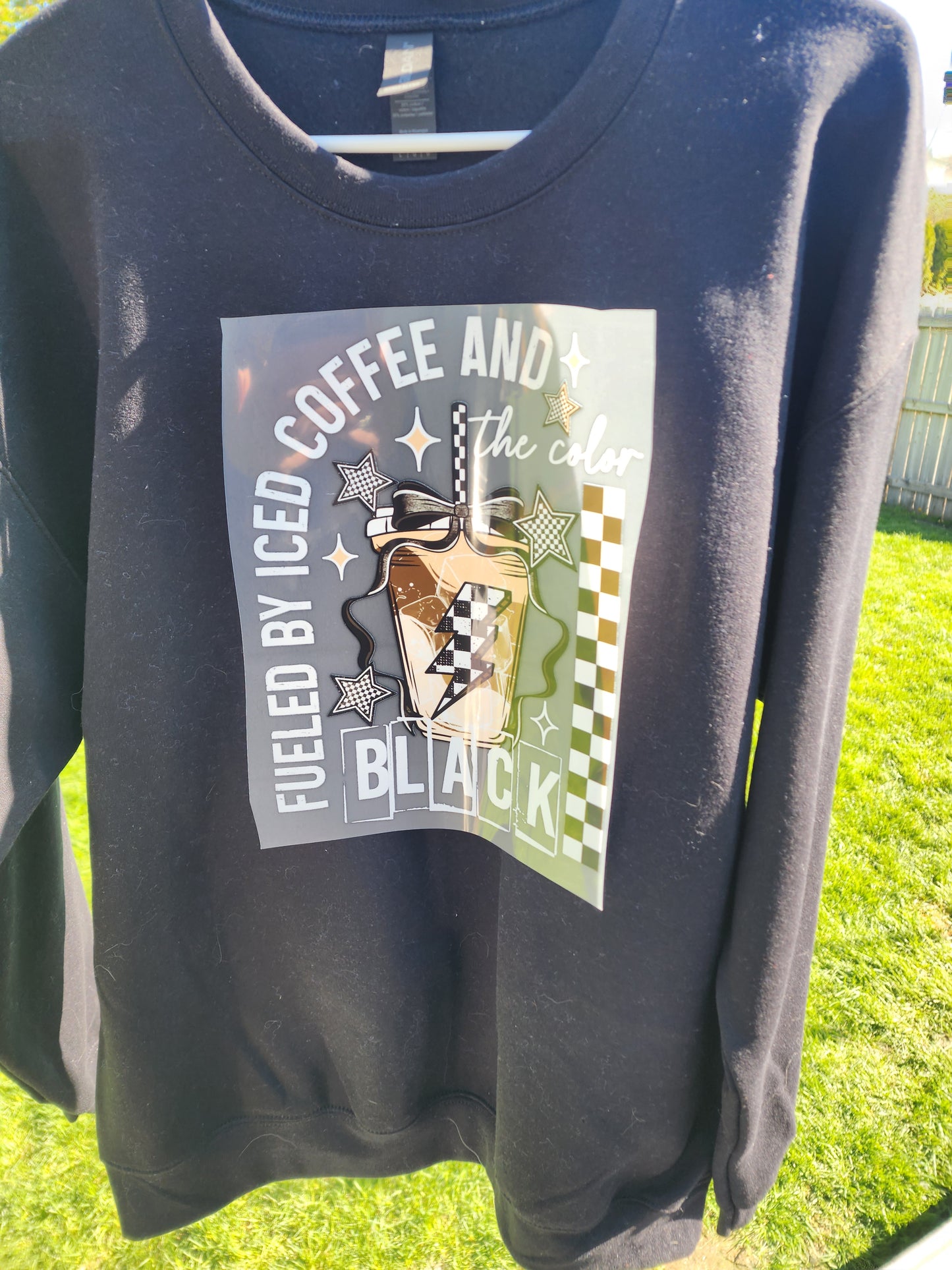 Coffee and Black (DTF) Transfer