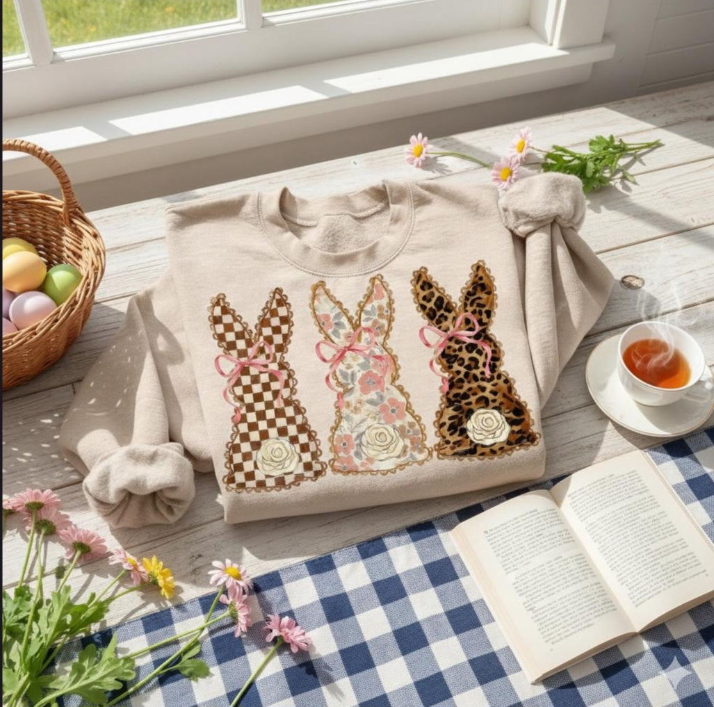 3 Easter Bunny (Transfer)