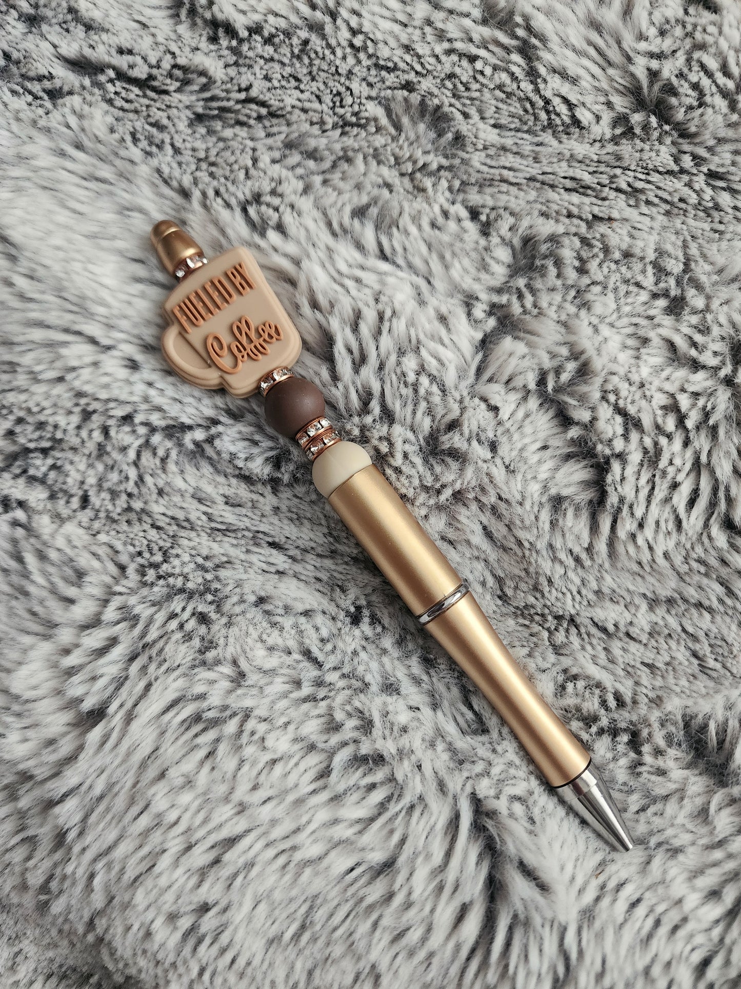 Beaded Coffee Pen