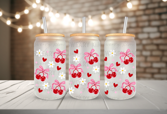 Cherries & Pink Bows(Cup Wrap)