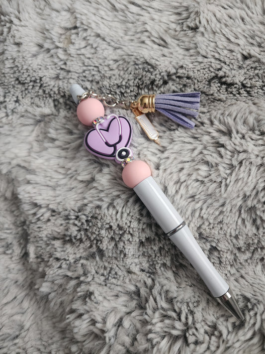 Beaded Nurse Pen