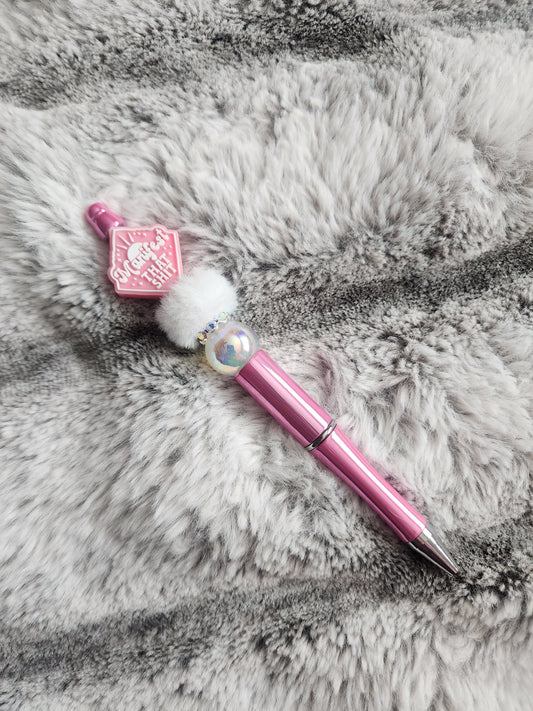 Beaded Manifest Pen