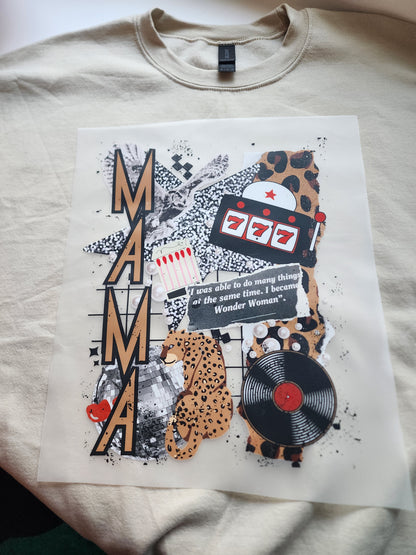 MAMA collage (DTF) Transfer