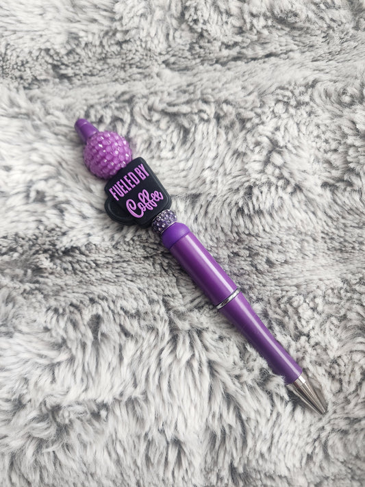 Beaded Coffee Pen