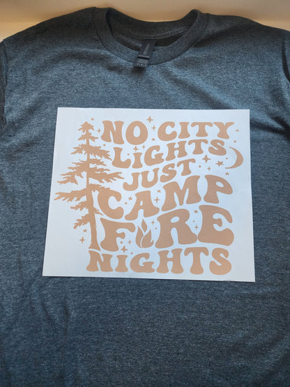 No city lights (DTF) Transfer